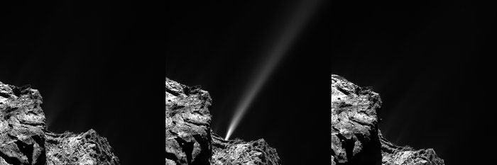 C67P on 23 June 2015: Credits: ESA/Rosetta/NAVCAM - CC BY-SA IGO 3.0